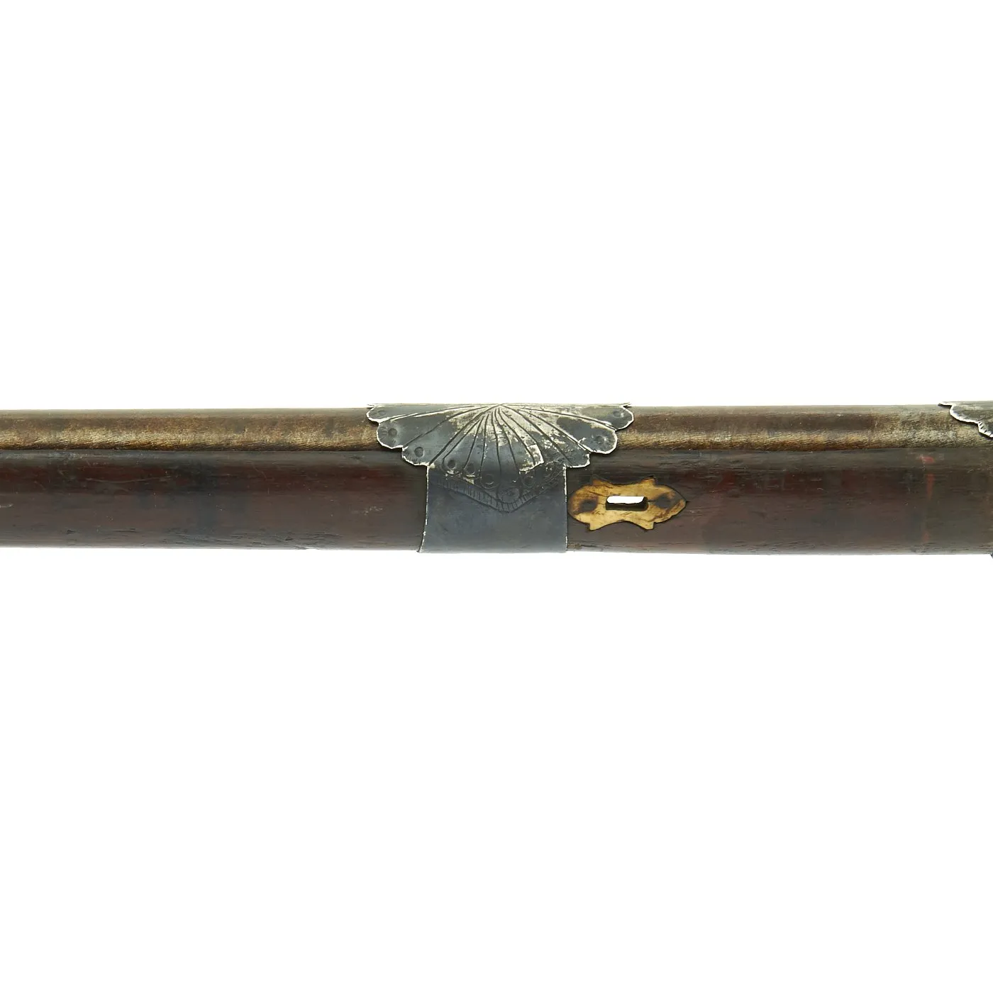 Original Ottoman Empire Miquelet Lock Bone Inlaid Shishana Rifle with Ball Trigger c.1760-80