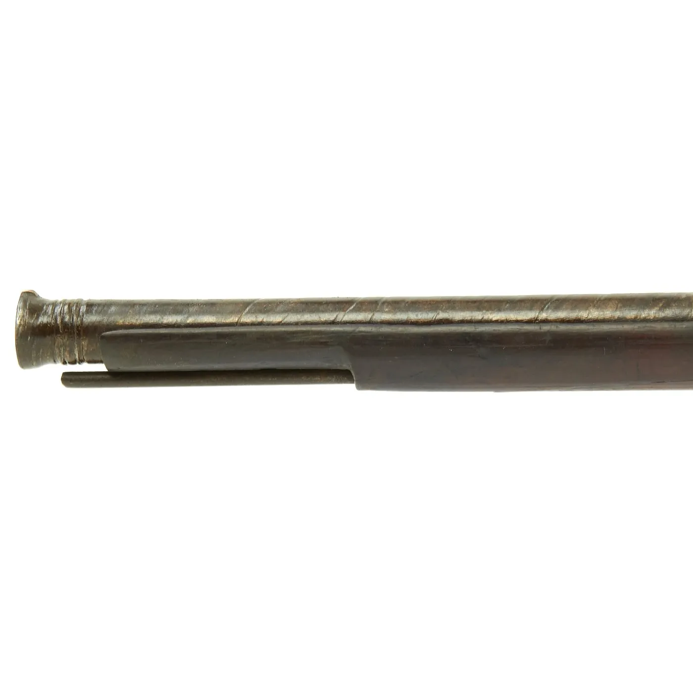 Original Ottoman Empire Miquelet Lock Bone Inlaid Shishana Rifle with Ball Trigger c.1760-80