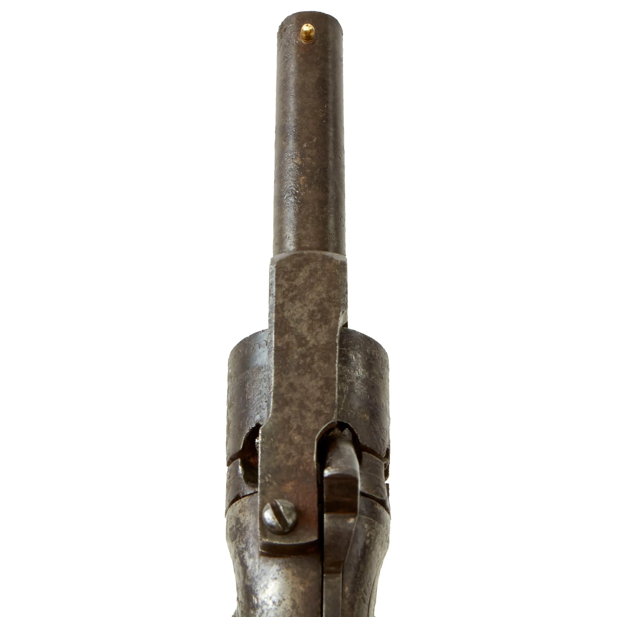 Original Scarce U.S. Springfield Arms Co. James Warner Patent .28cal Pocket Percussion Revolver - Circa 1851