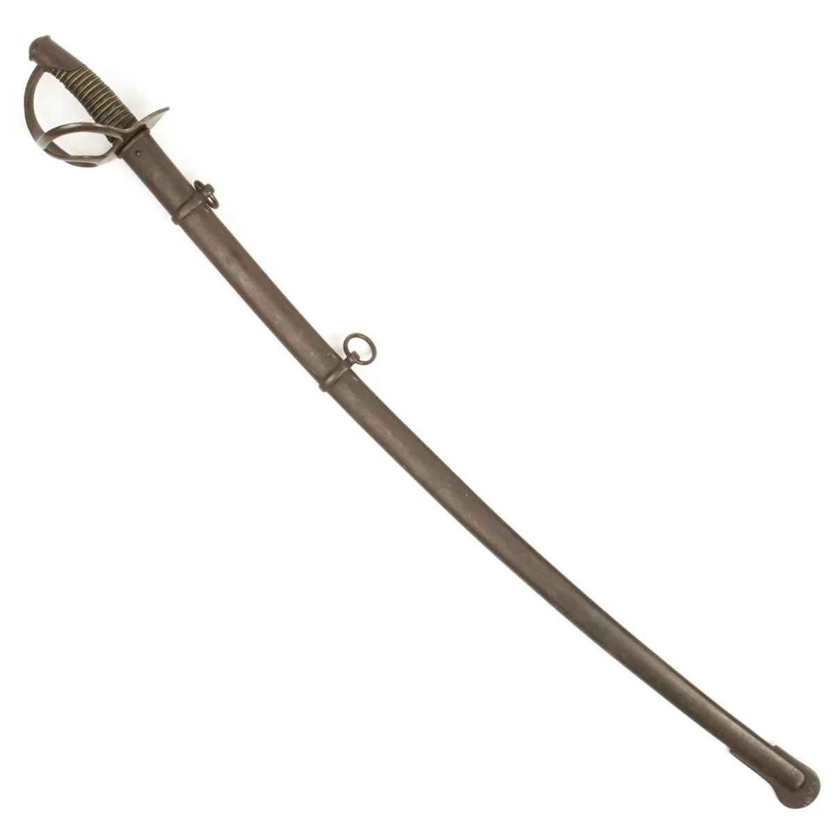 Original U.S. Civil War Model 1840 Heavy Cavalry Saber with Scabbard by Tiffany & Co New York