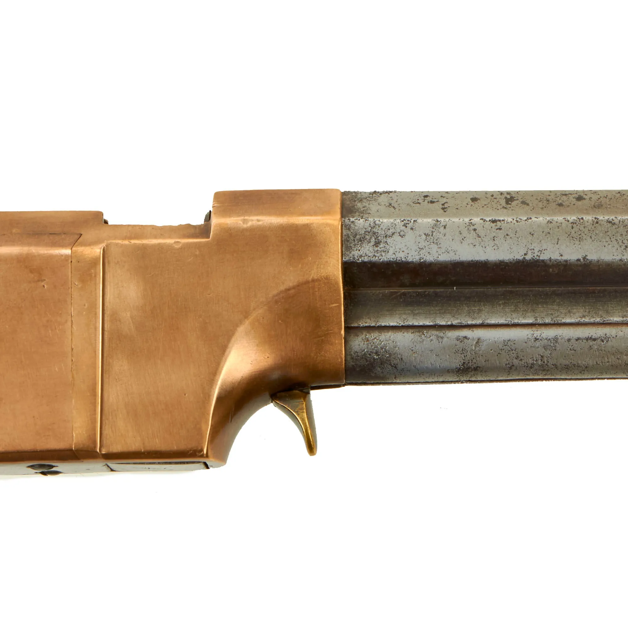 Original U.S. Civl War 1857 New Haven Arms Co. Volcanic Navy 8-Inch Barrel Belt Pistol .41 Lever Action - Serial No. 2442 - As Seen on History Channel Pawn Stars