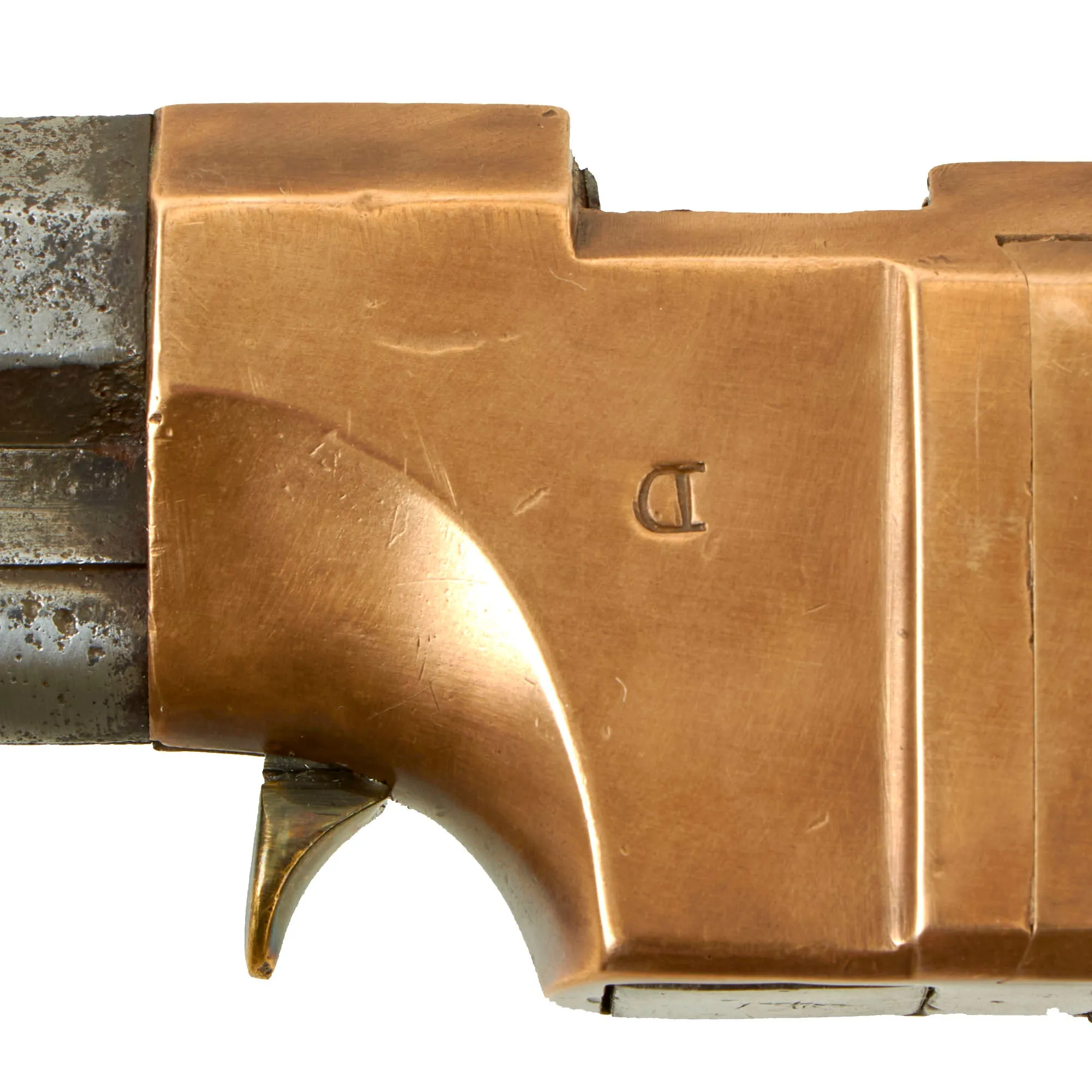 Original U.S. Civl War 1857 New Haven Arms Co. Volcanic Navy 8-Inch Barrel Belt Pistol .41 Lever Action - Serial No. 2442 - As Seen on History Channel Pawn Stars