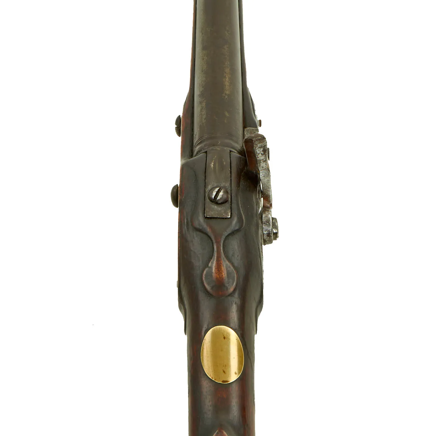 Original U.S. Revolution Era Dutch Musket by Jacobus Tomson of Rotterdam and Liège Converted to Percussion with Bayonet - c. 1765