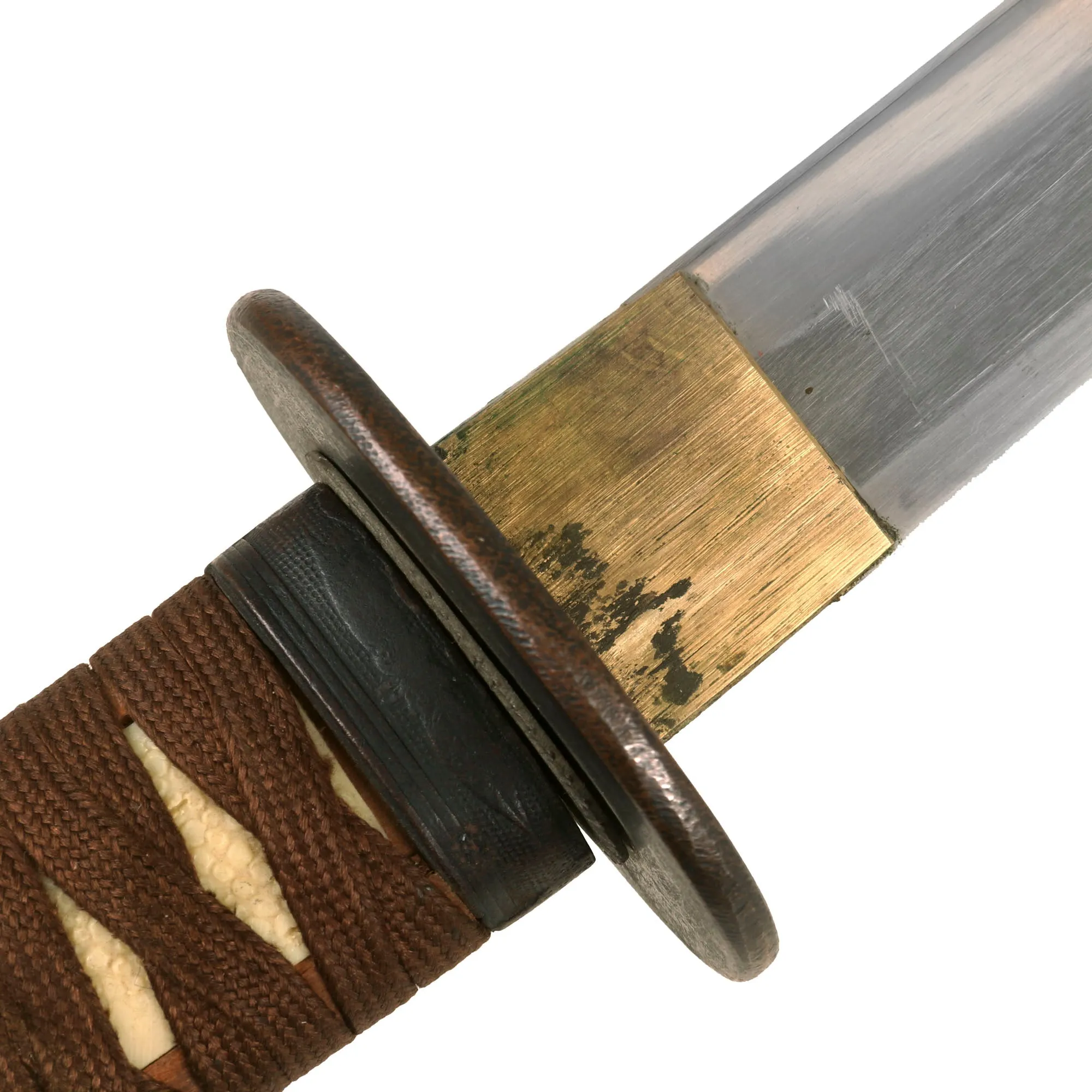 Original WWII Japanese Army Officer P-1944 Rinji Seikishi Shin-Gunto Katana Sword by KANEYUKI with Scabbard - Dated 1945