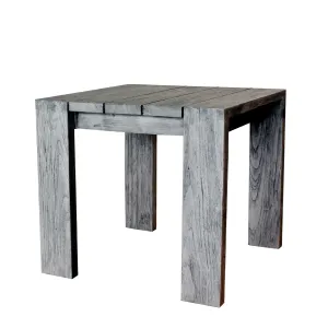 OUTDOOR RALPH RECLAIMED TEAK END TABLE