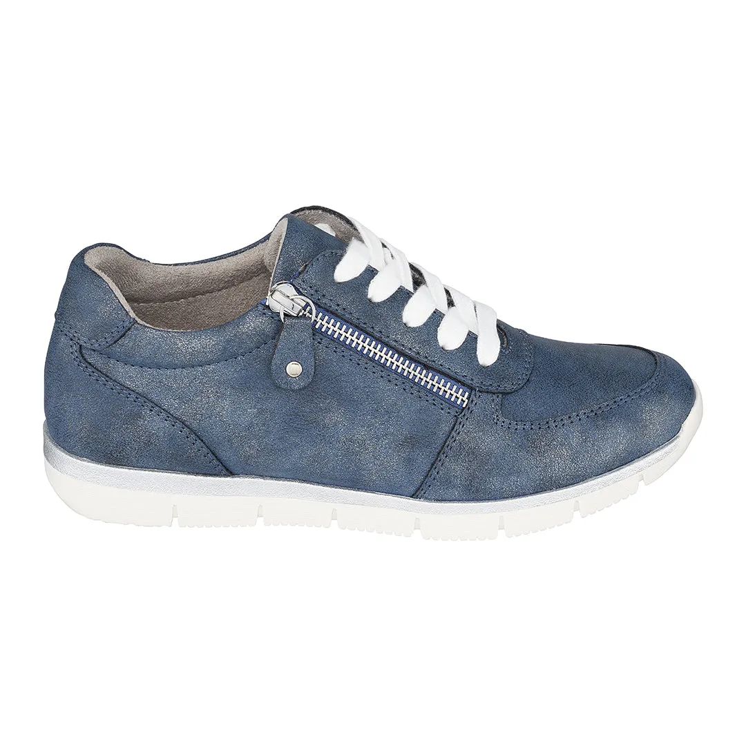 Palmer Navy Print Sneakers