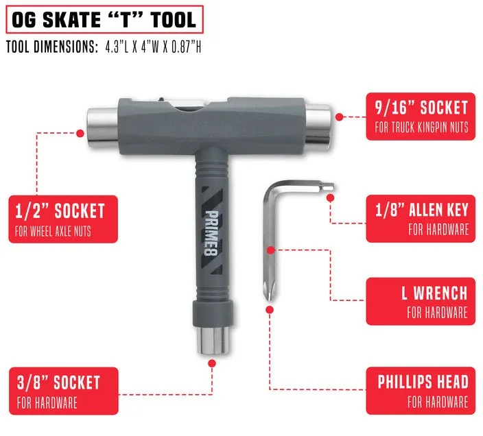 PLAN B PREMIUM COMPLETE SHECKLER COLLEGE (8.125") INCLUDES SKATE TOOL!