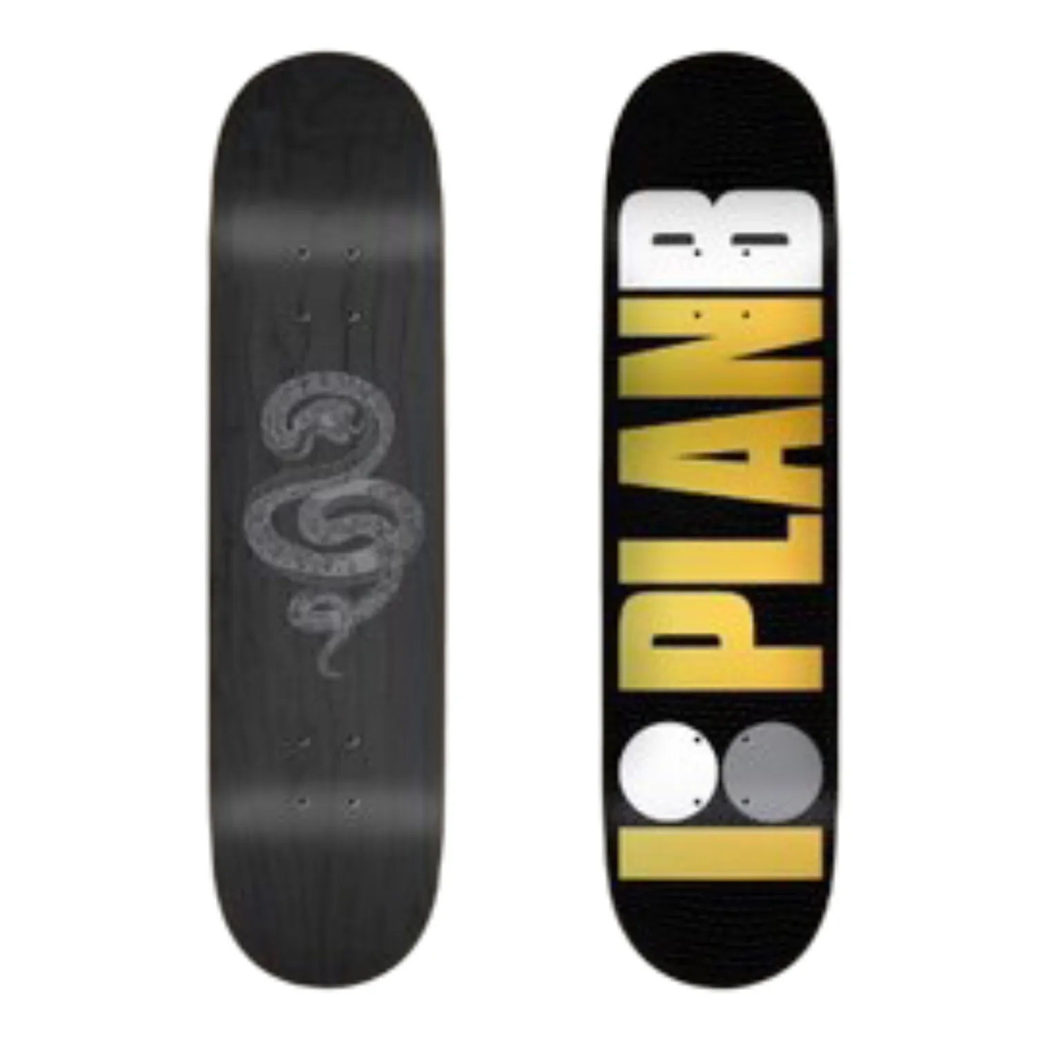 Plan B Skateboard Deck Snake Skin 8.0”