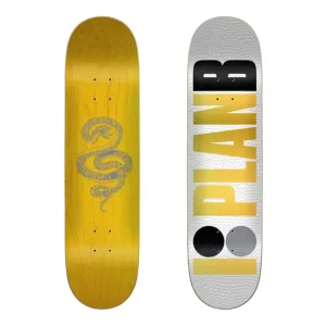 Plan B Skateboard Deck Snake Skin 8.25''