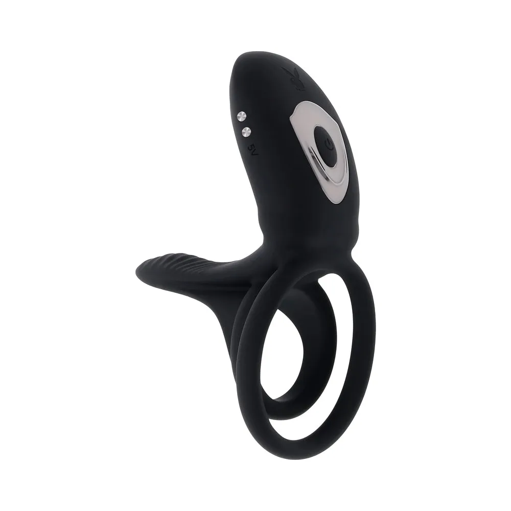 Playboy Just Right Rechargeable Silicone C-Ring