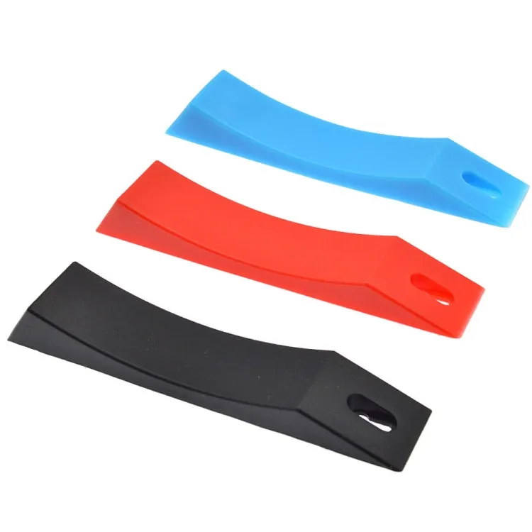 Portable Non-slip Barbell Silicone Protective Gasket Change Film Barbell Plate Protector(Red)