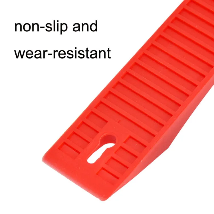 Portable Non-slip Barbell Silicone Protective Gasket Change Film Barbell Plate Protector(Red)