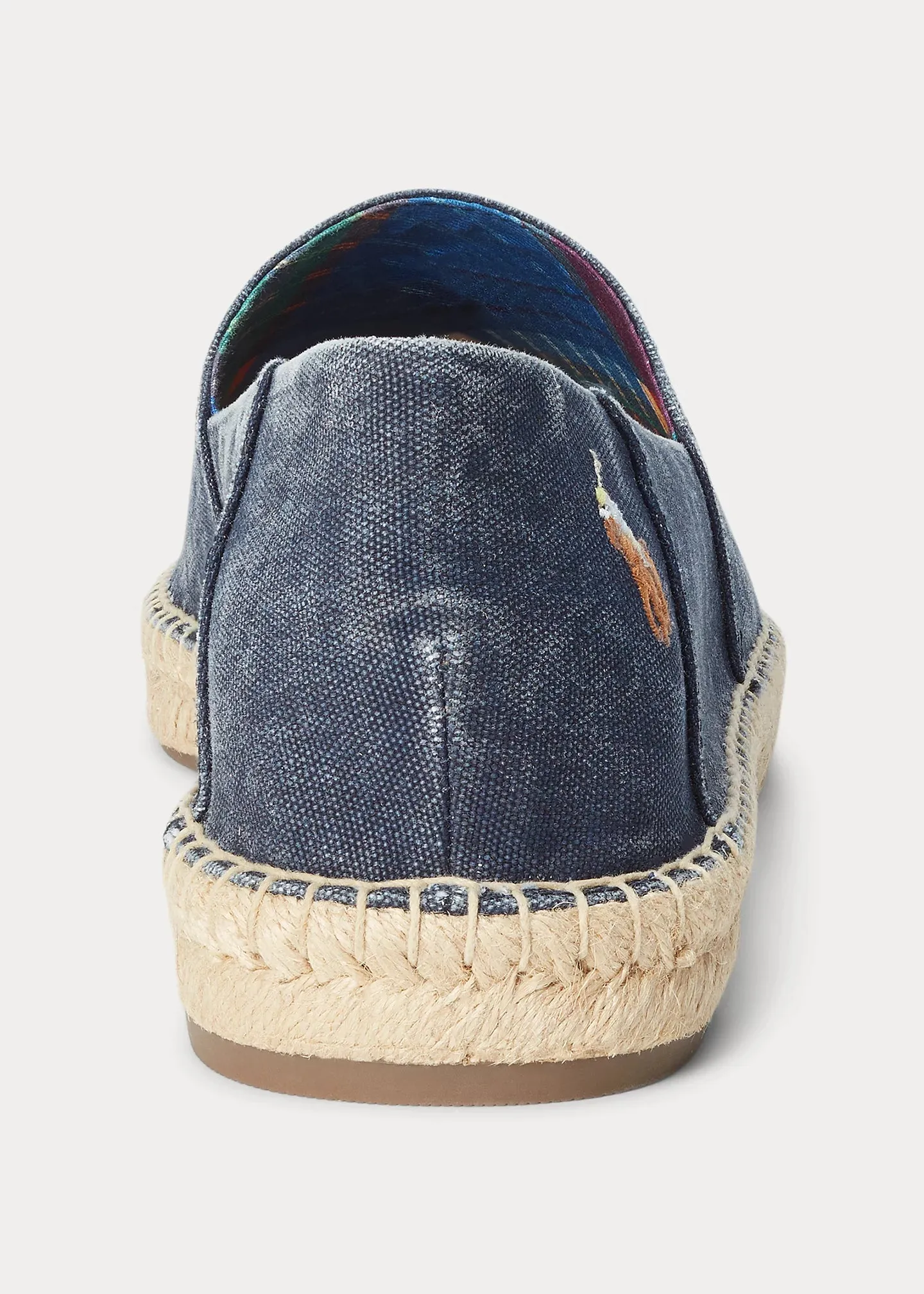 Ralph Lauren Cevio Washed Canvas Espadrille | Navy