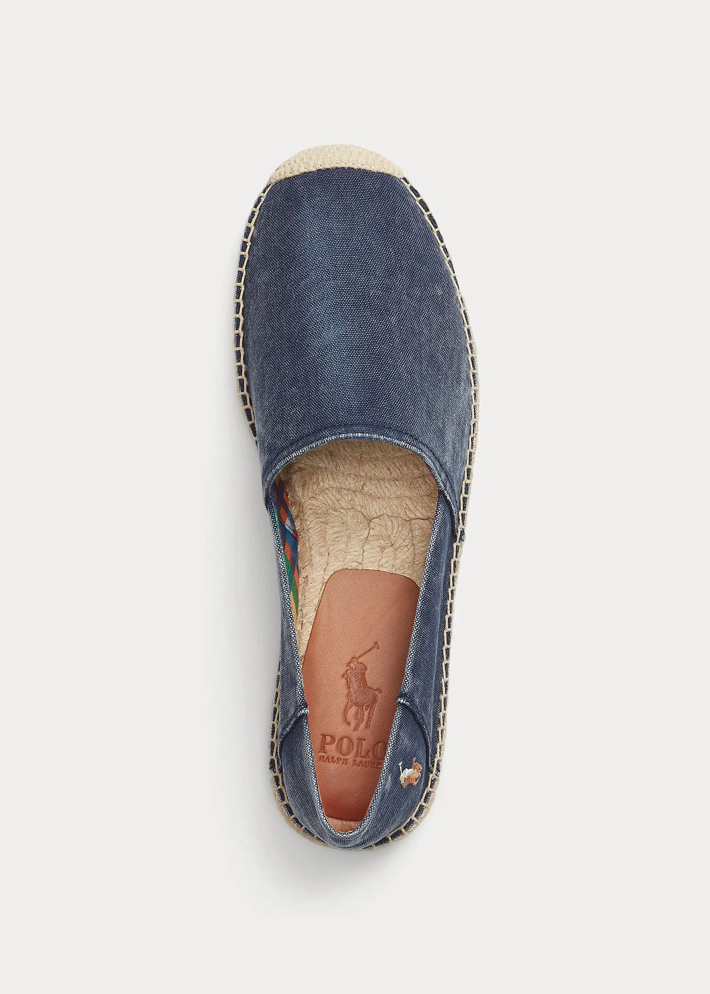 Ralph Lauren Cevio Washed Canvas Espadrille | Navy