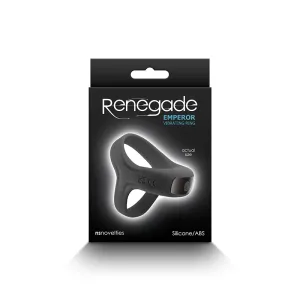 Renegade Emperor Vibrating Ring Black