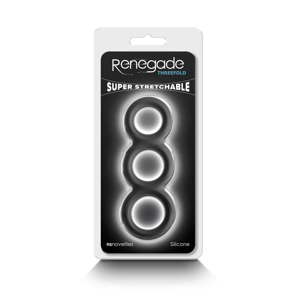 Renegade Threefold Triple Cock Ring