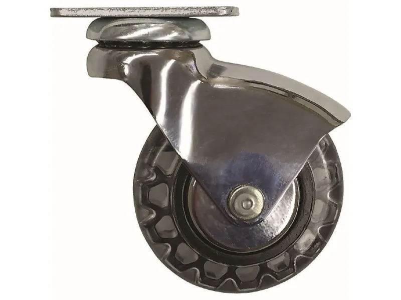 Shepherd Hardware 3-Inch Smooth Designer Casters, Skate Wheel