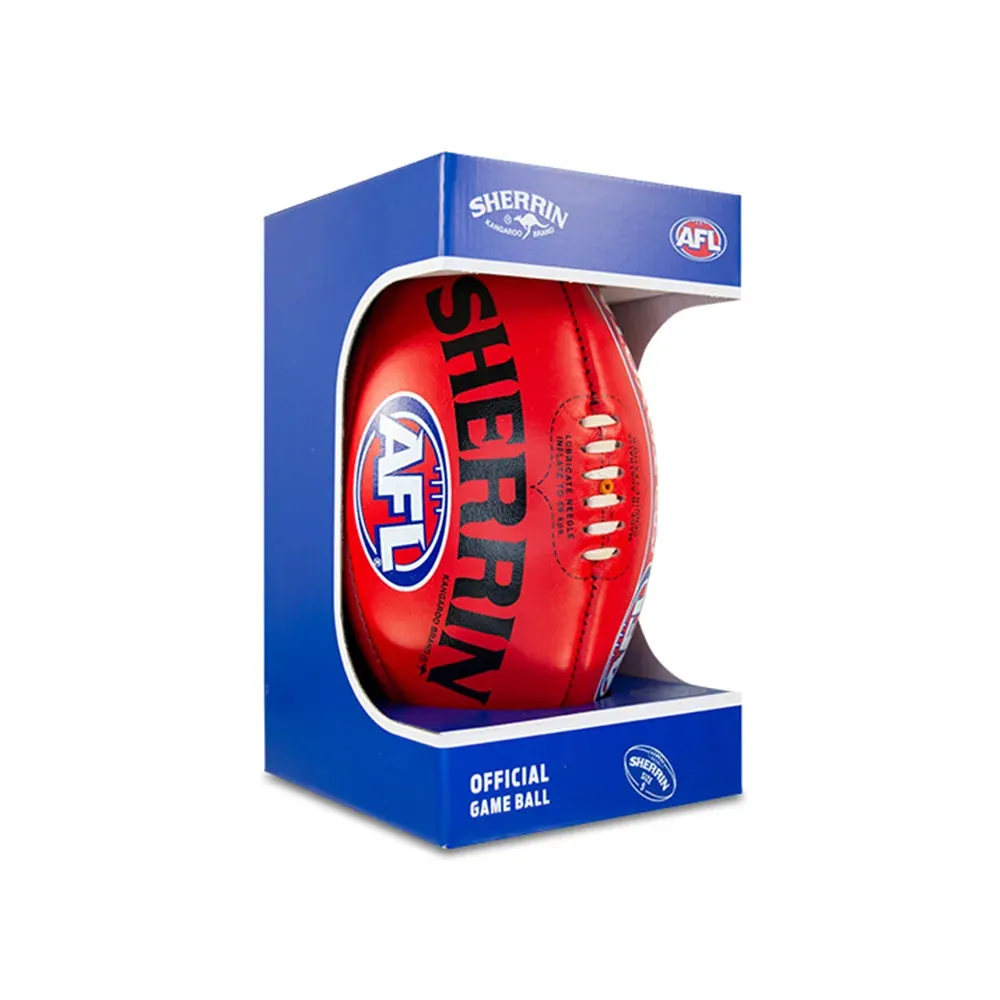 Sherrin Official Game Ball of the AFL