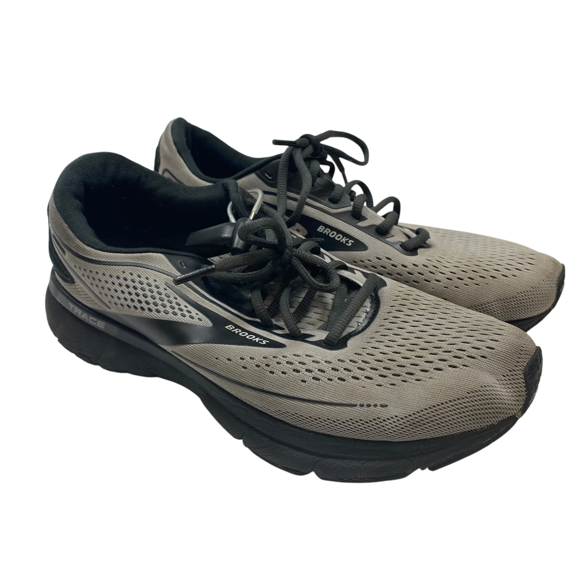 Shoes Athletic By Brooks In Grey, Size: 9