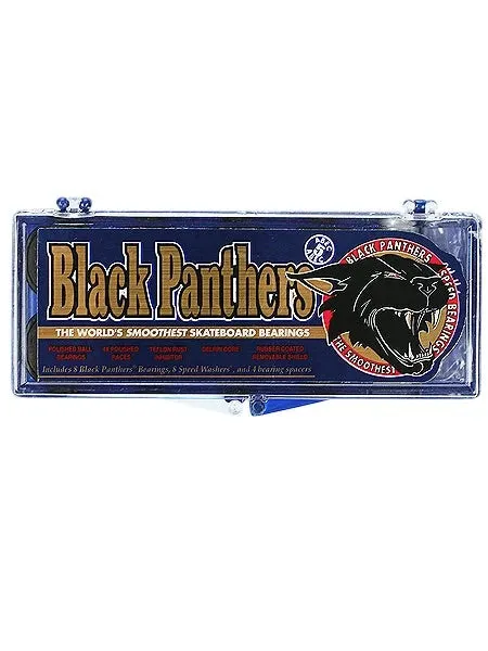 Shortys Black Panther Bearings ABEC 5