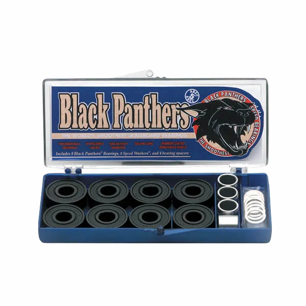 Shortys Black Panther Bearings ABEC 5