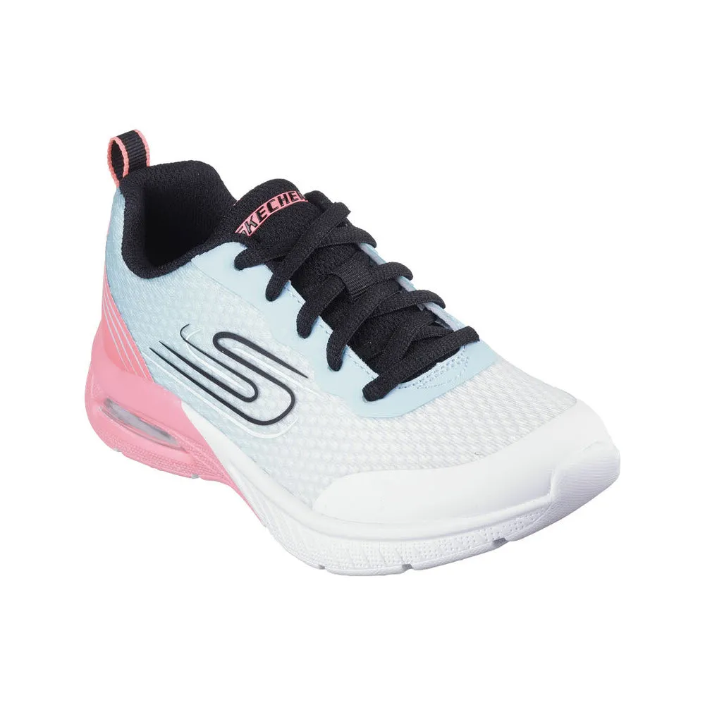 SKECHERS MICROSPEC MAX PLUS ECHO SPEED WHITE MULTI - KIDS