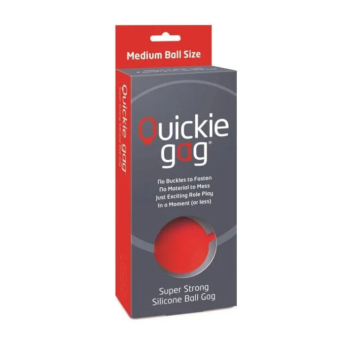 Small Quickie Silicone Ball Gag