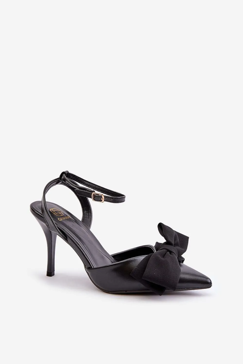 TEEK - Bow Toe Able Ankle Fastened Heels