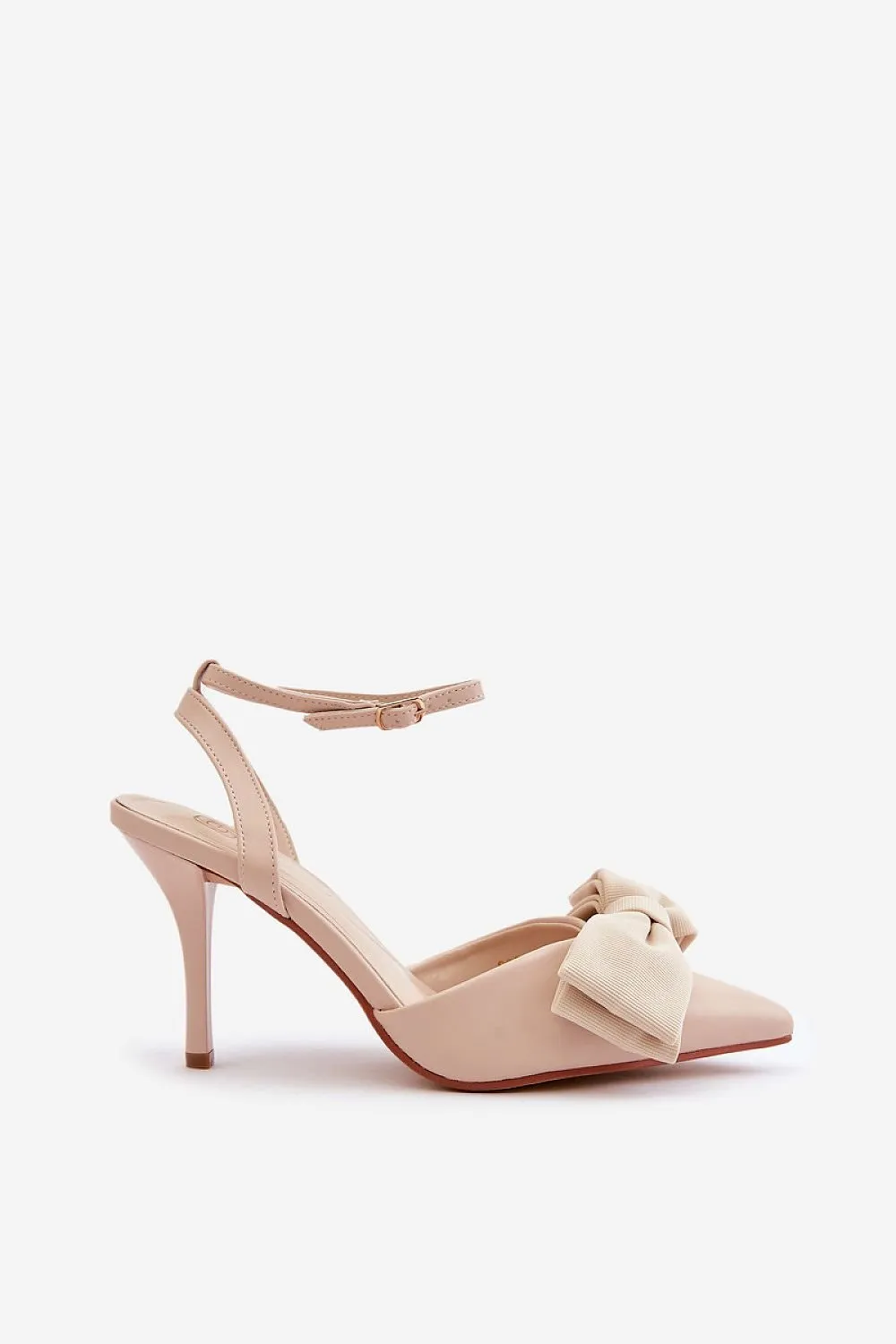 TEEK - Bow Toe Able Ankle Fastened Heels