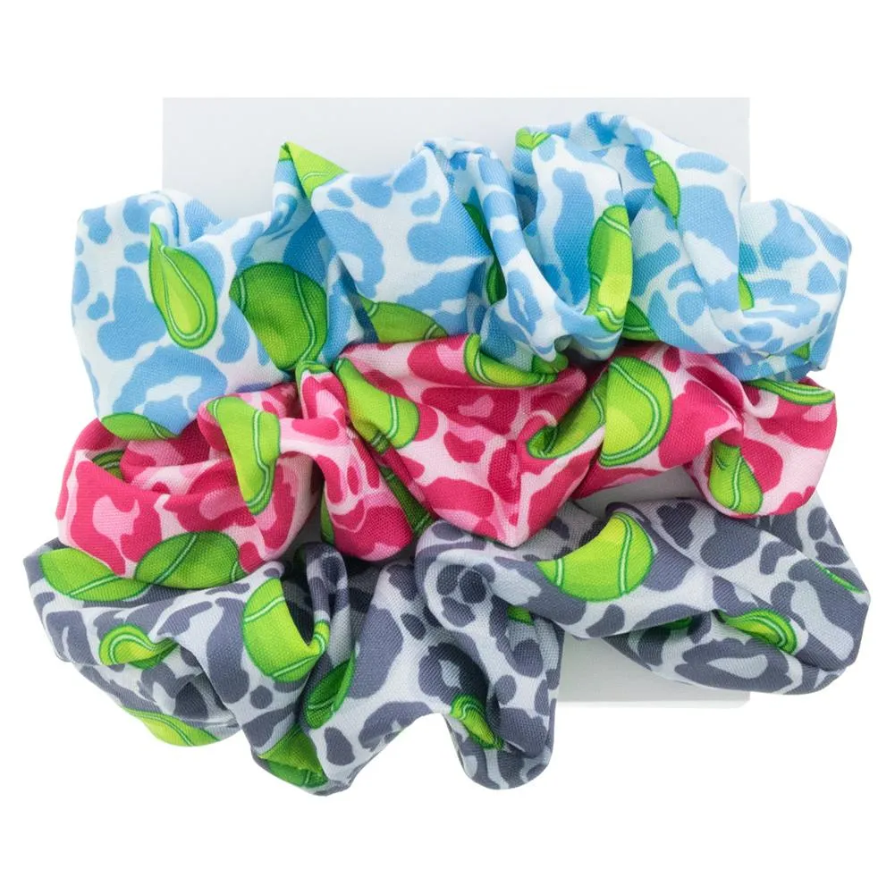 Tennis Ball Scrunchies Cheetah