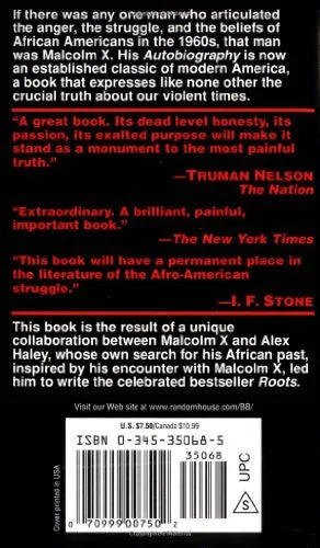 The Autobiography of Malcolm X: As Told to Alex Haley