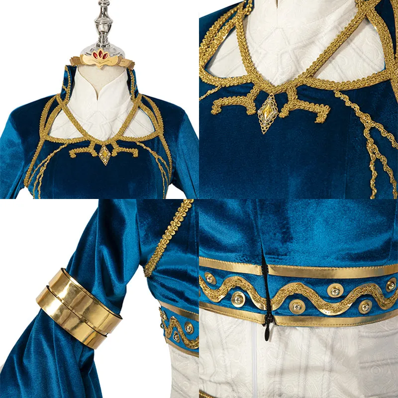 The Legend of Zelda: Breath of the Wild Princess Zelda New Edition Cosplay Costume