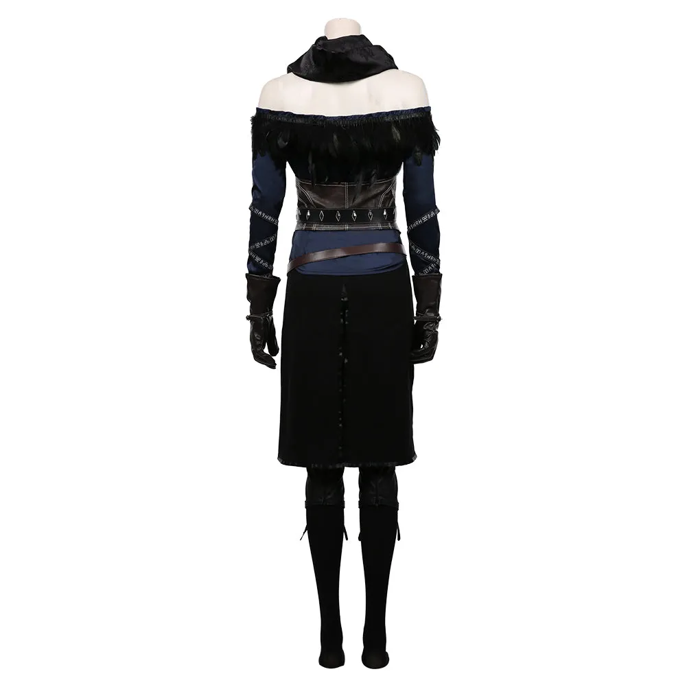 The Witcher 3: Wild Hunt Yennefer Top Skirt Outfits Halloween Carnival Suit Cosplay Costume