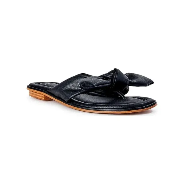 TIME AND TRU  -  Bow Thong Slipper