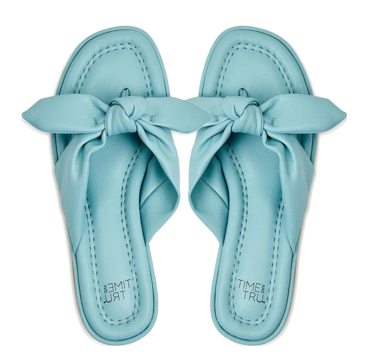 TIME AND TRU  -  Bow Thong Slipper