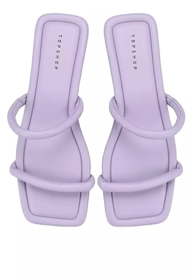 TOPSHOP - Polly Tubular Double Strap Slippers