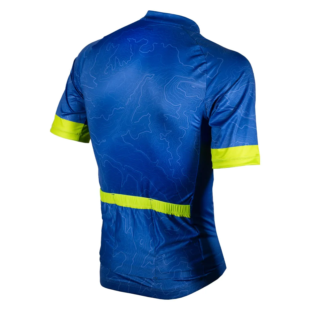 Trek United Custom Semi-Fitted Topo Short Sleeve Cycling Bike Jersey