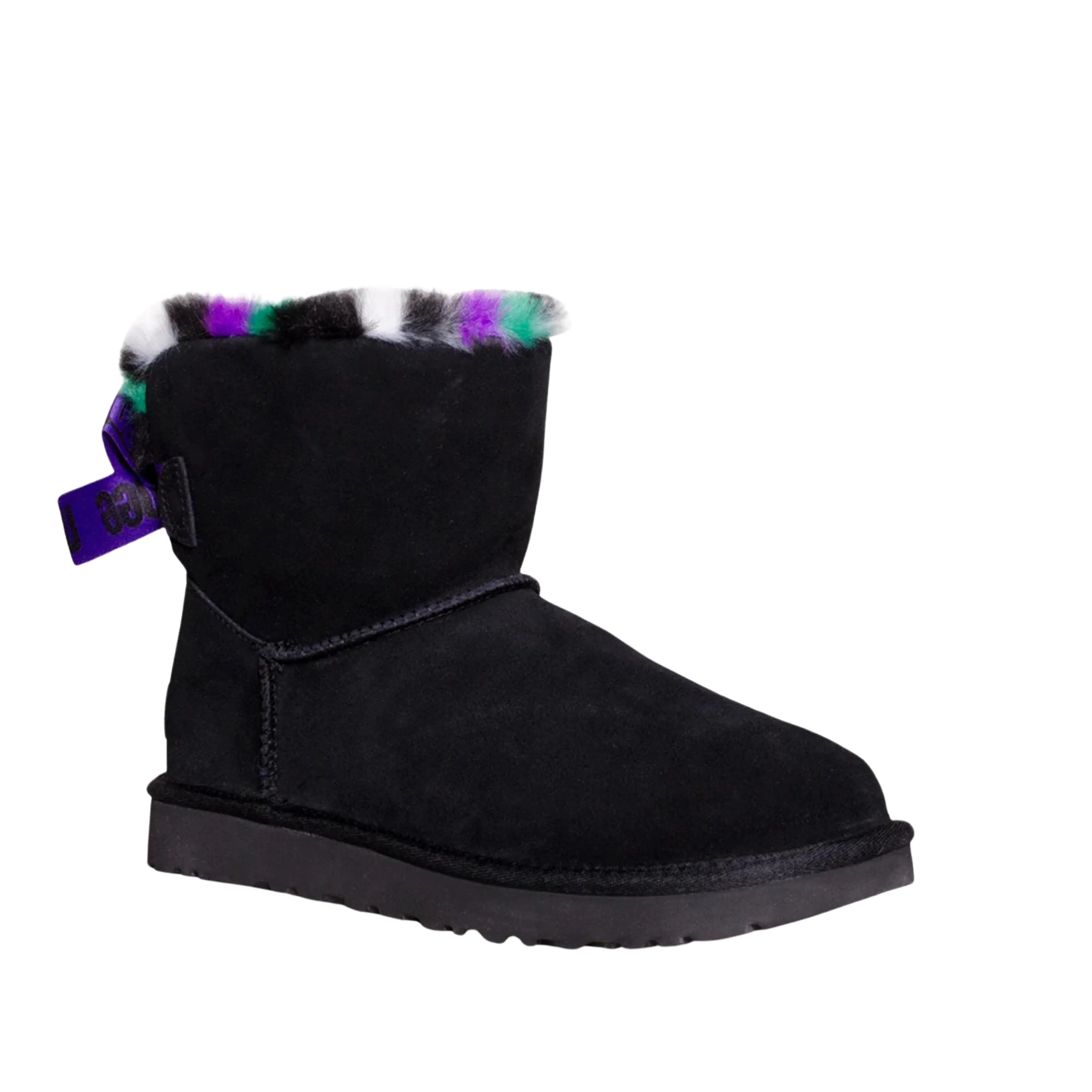 UGG -  Mini Bailey Bow Plaid Punk boots