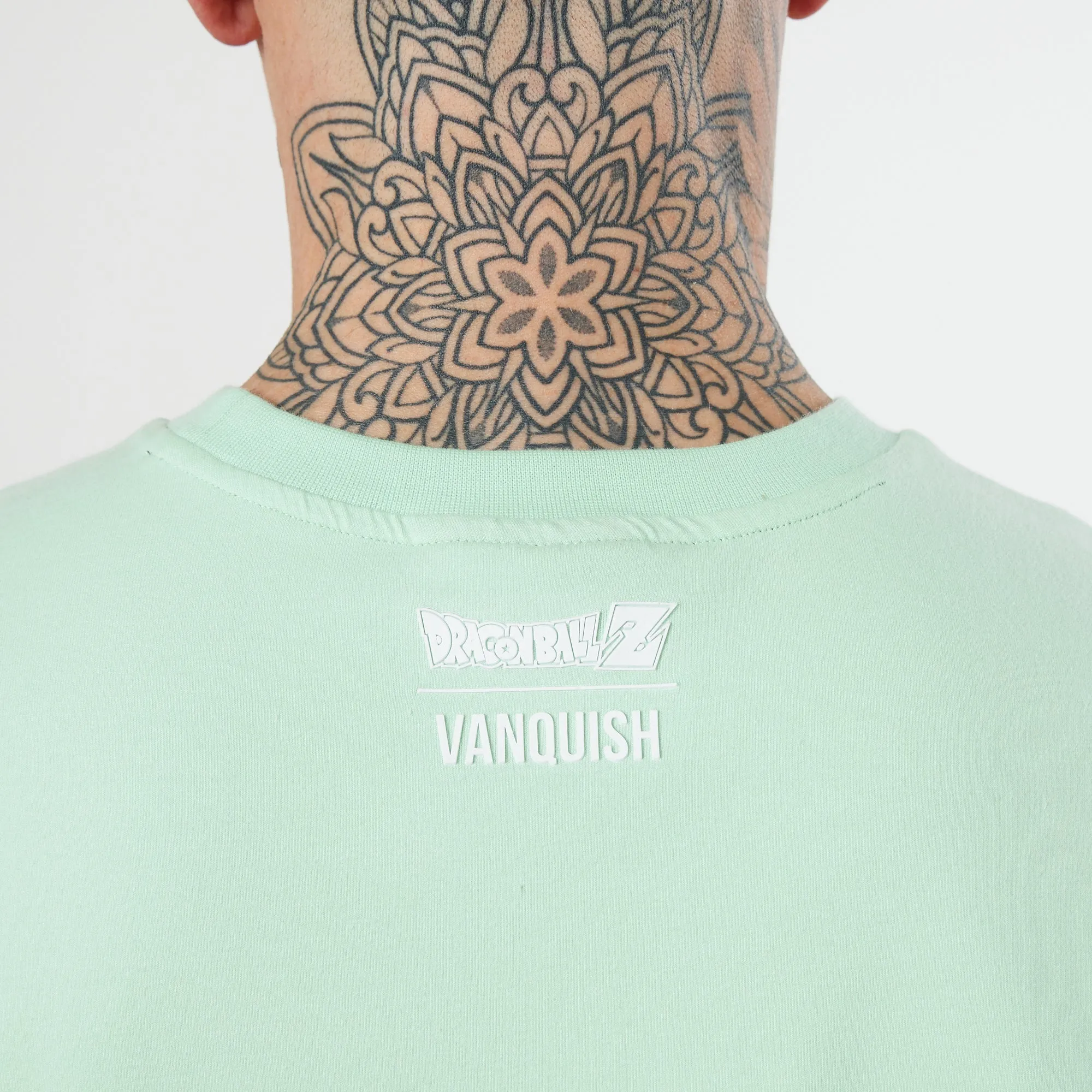 Vanquish DBZ CS Cell Pastel Green Oversized T Shirt