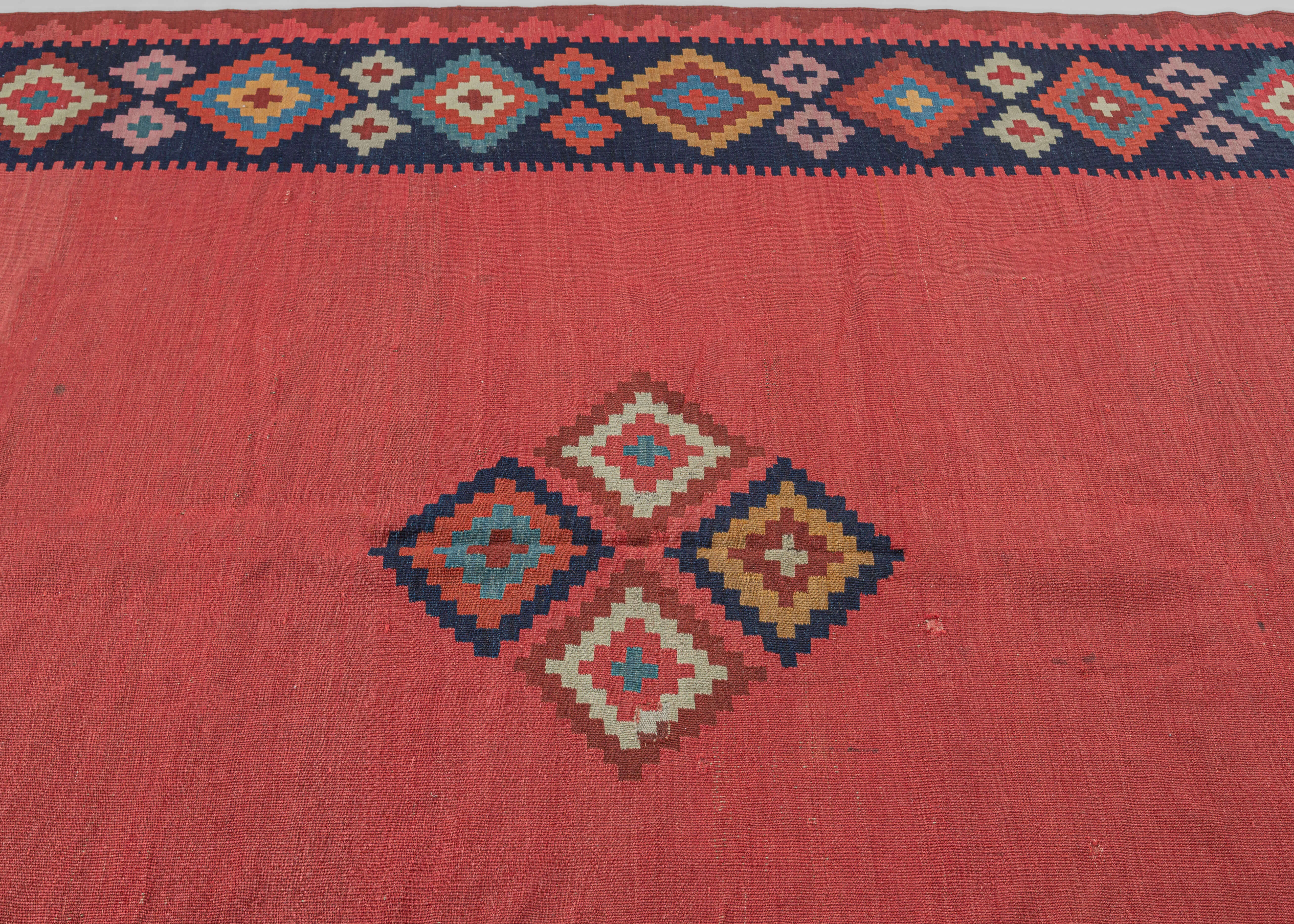 Very Large Kilim - 7' x 15'