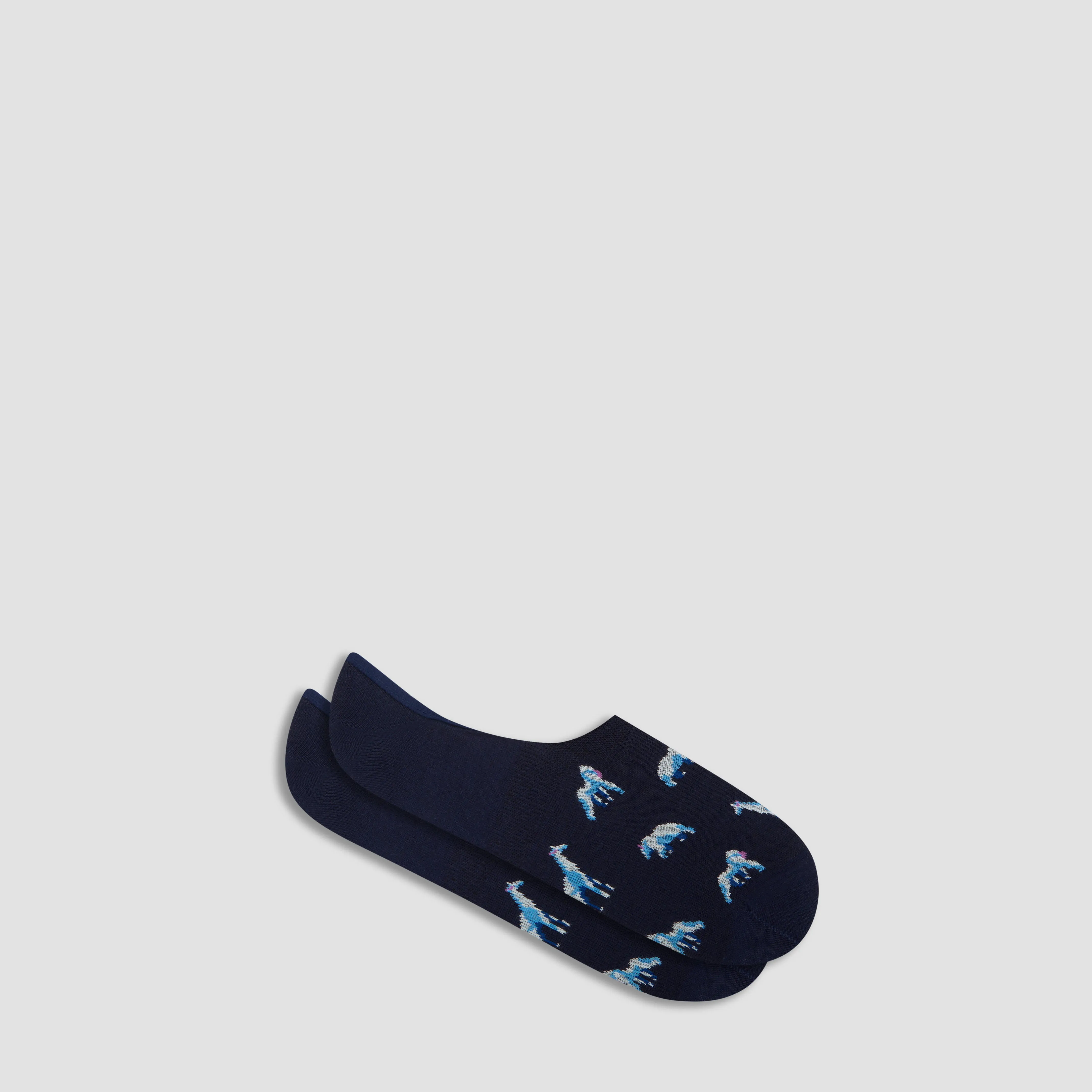 Wildlife No-Show Socks