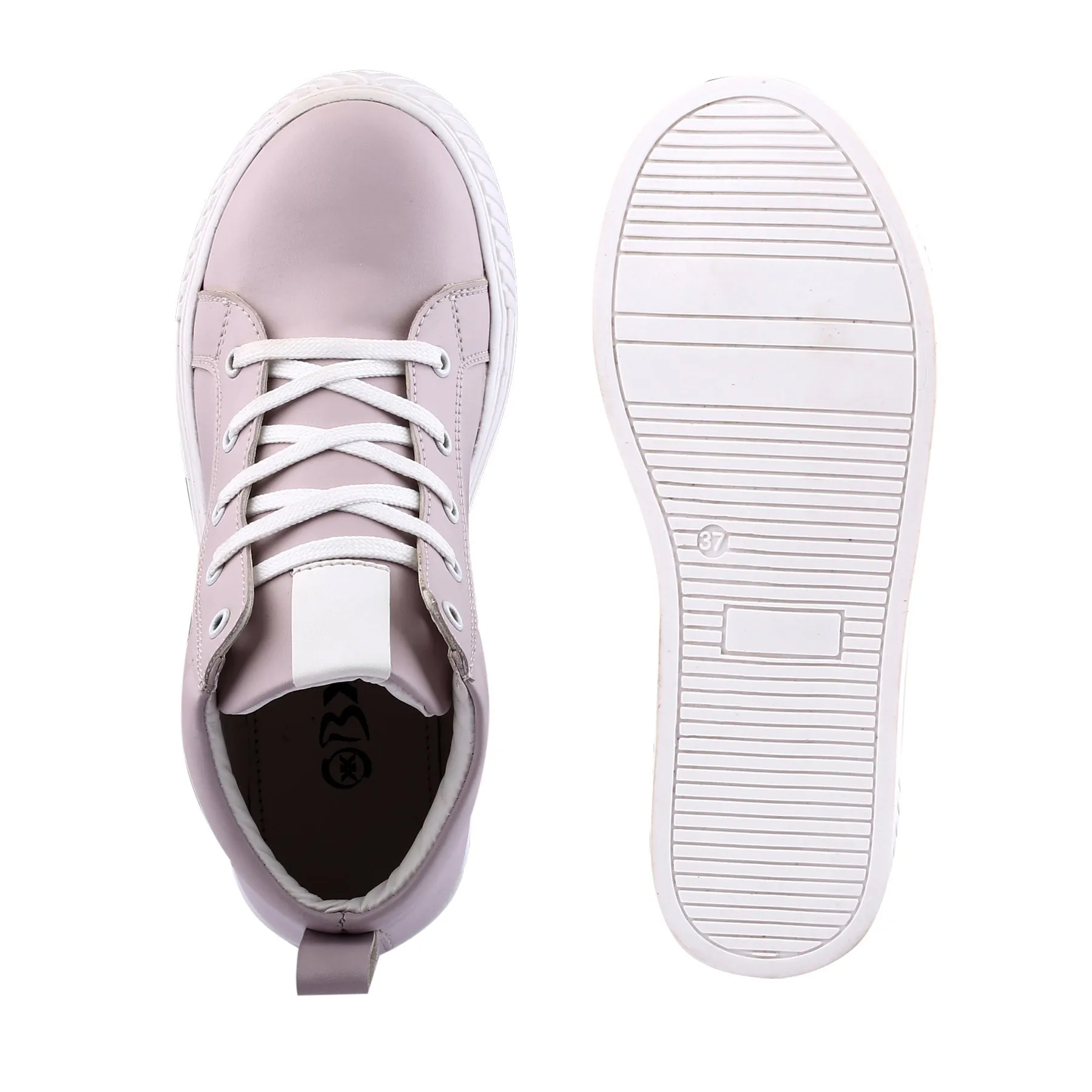 Women's Stylish And Fashionable Lace-up Sneakers Shoes