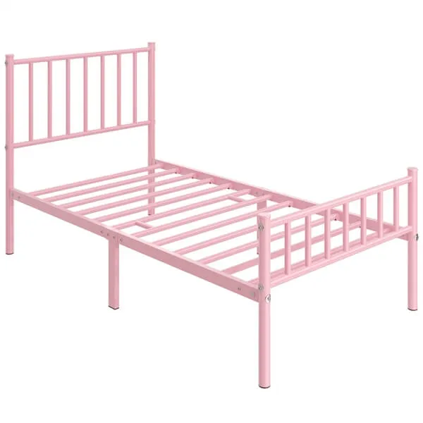 Yaheetech Twin Size Bed Frame Metal Platform Bed