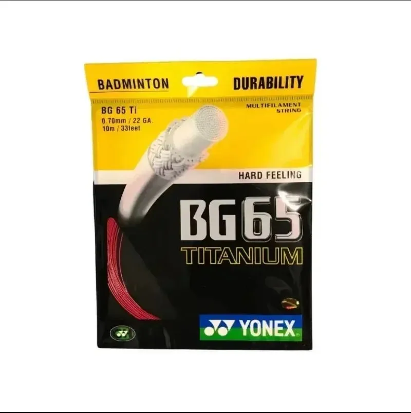 YONEX Badminton Racket String BG65 Ti