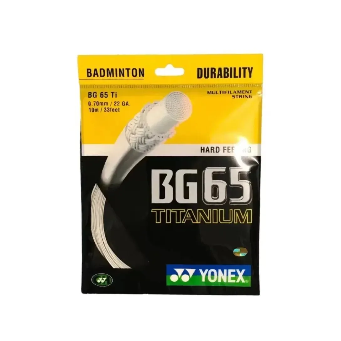 YONEX Badminton Racket String BG65 Ti