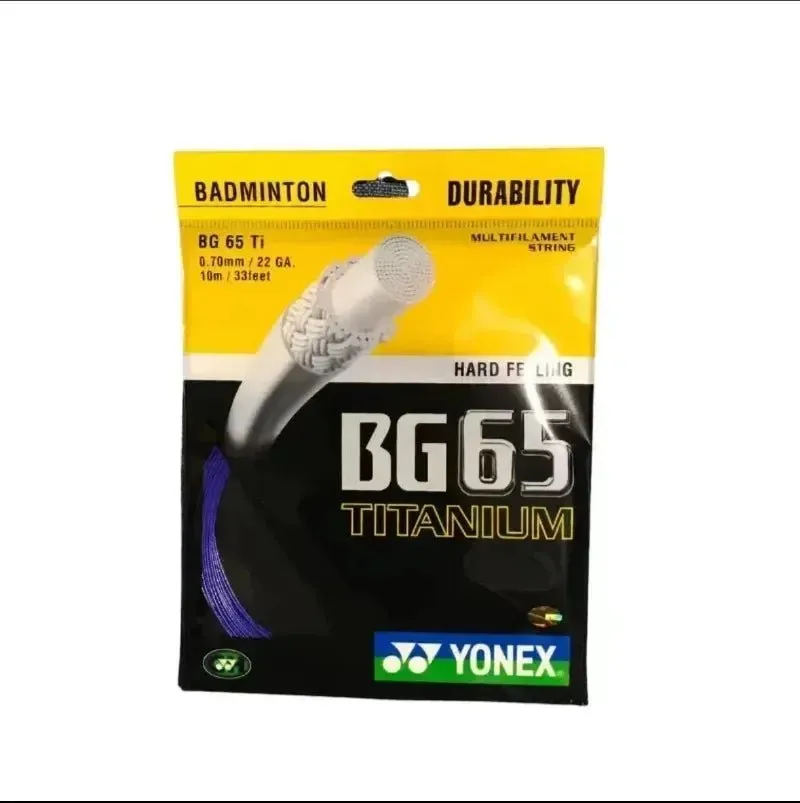 YONEX Badminton Racket String BG65 Ti