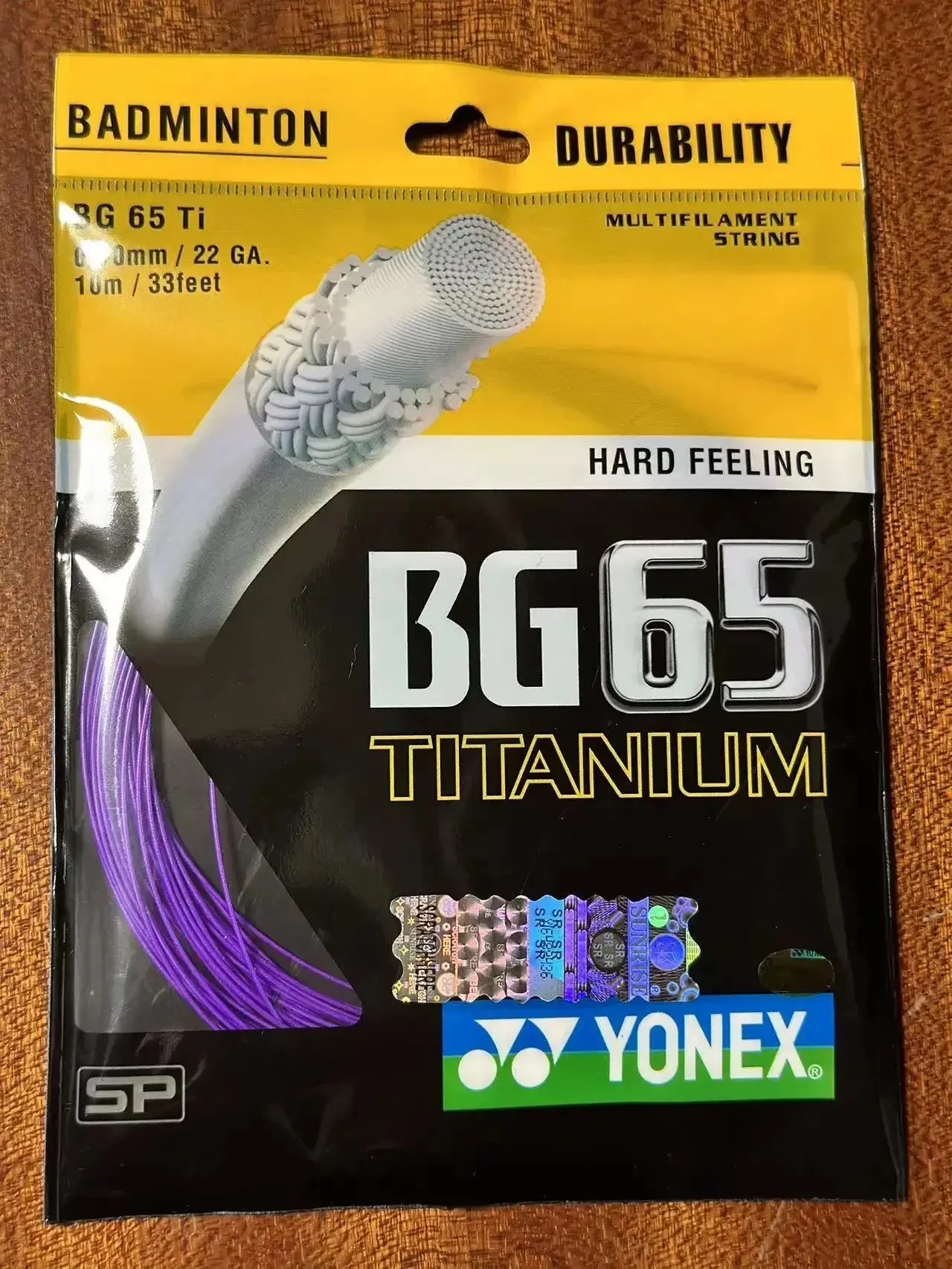 YONEX Badminton Racket String BG65 Ti