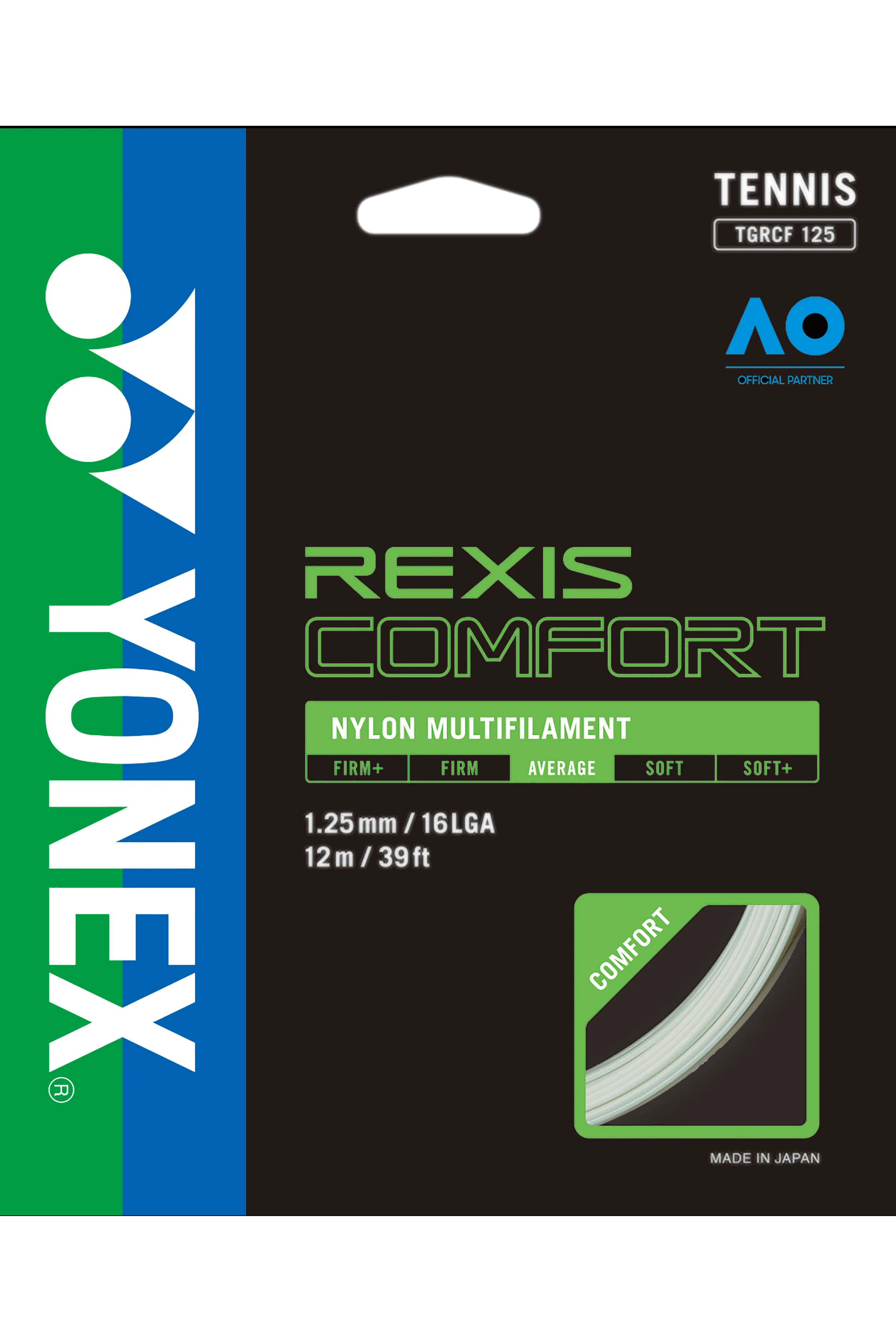 Yonex Rexis Comfort 125 Tennis Strings